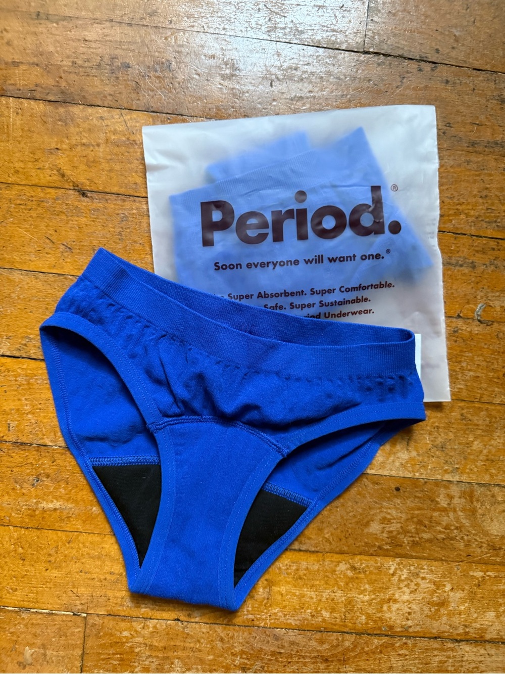 Period. Super Absorbant menstrual underwear. NWT